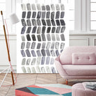 Watercolor Chevron II by Grace Popp on GIANT ART - black abstract