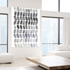 Watercolor Chevron II by Grace Popp on GIANT ART - black abstract