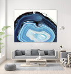 Agate Studies I by Naomi McCavitt on GIANT ART - blue abstract