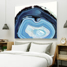 Agate Studies I by Naomi McCavitt on GIANT ART - blue abstract