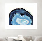Agate Studies I by Naomi McCavitt on GIANT ART - blue abstract