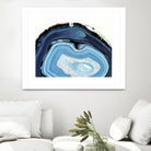Agate Studies I by Naomi McCavitt on GIANT ART - blue abstract
