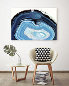 Agate Studies I by Naomi McCavitt on GIANT ART - blue abstract