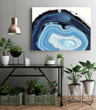Agate Studies I by Naomi McCavitt on GIANT ART - blue abstract