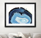 Agate Studies I by Naomi McCavitt on GIANT ART - blue abstract