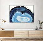 Agate Studies I by Naomi McCavitt on GIANT ART - blue abstract