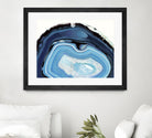 Agate Studies I by Naomi McCavitt on GIANT ART - blue abstract