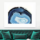 Agate Studies I by Naomi McCavitt on GIANT ART - blue abstract