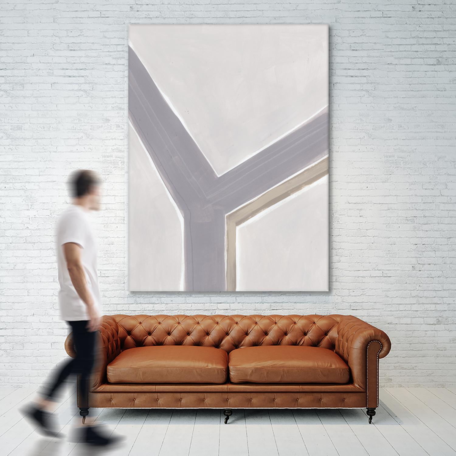 Neutral Impact I by June Erica Vess on GIANT ART - abstract