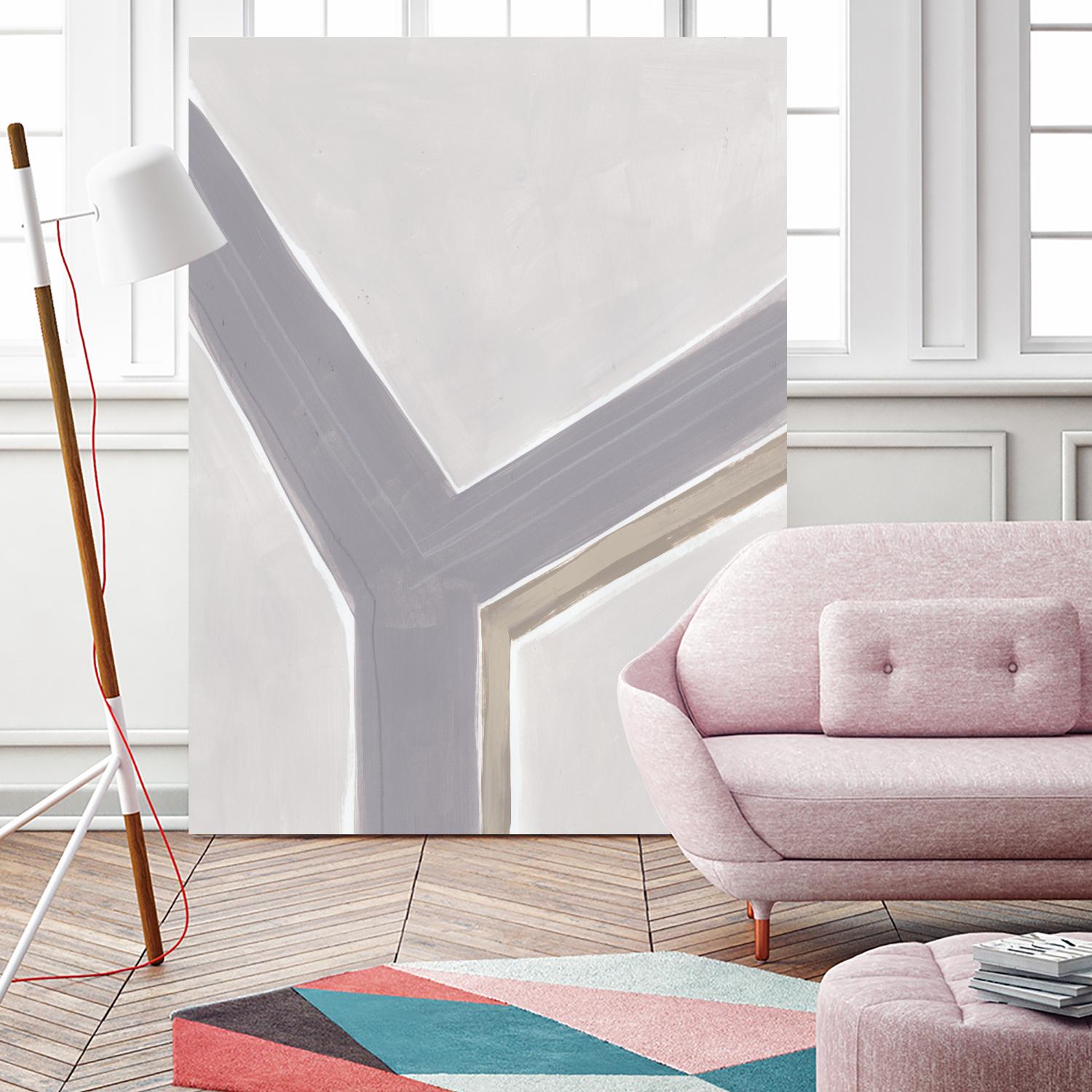 Neutral Impact I by June Erica Vess on GIANT ART - abstract