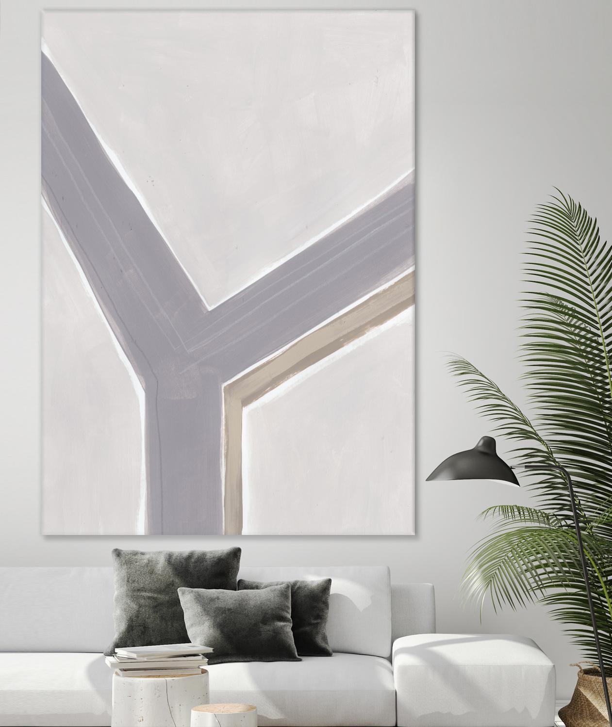 Neutral Impact I by June Erica Vess on GIANT ART - abstract