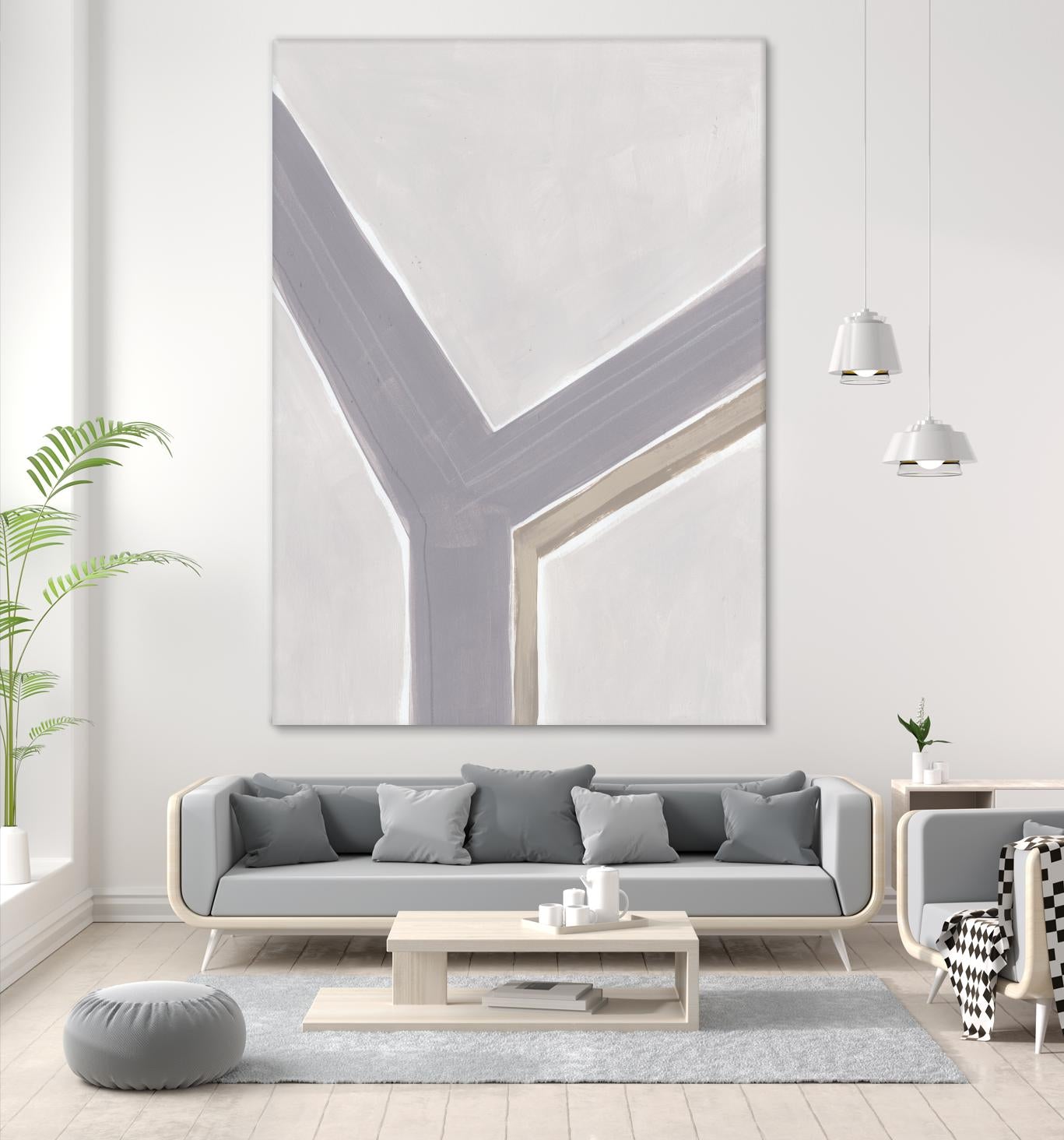 Neutral Impact I by June Erica Vess on GIANT ART - abstract