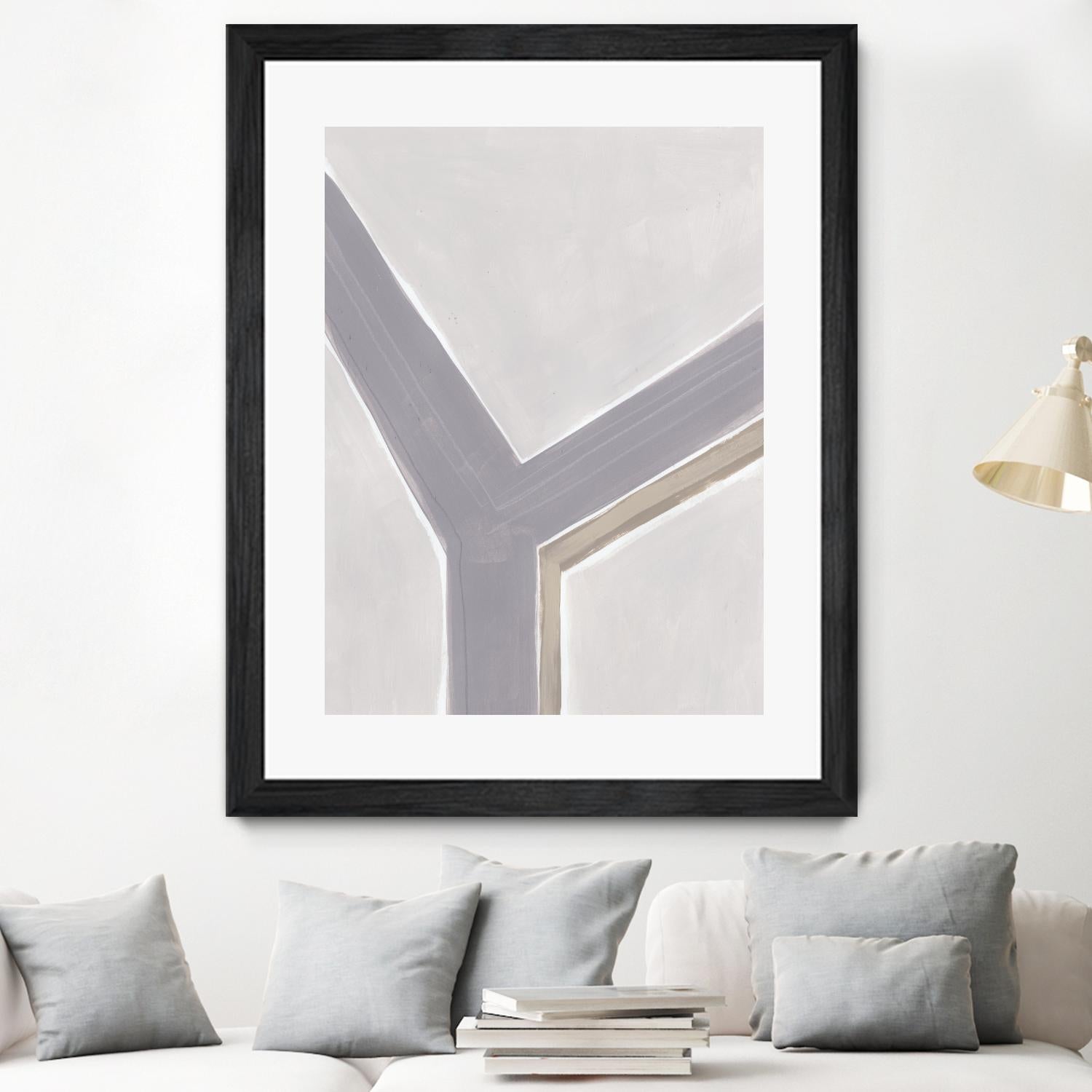 Neutral Impact I by June Erica Vess on GIANT ART - abstract