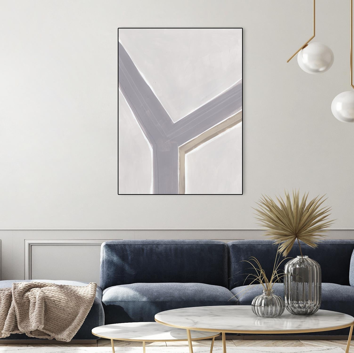 Neutral Impact I by June Erica Vess on GIANT ART - abstract