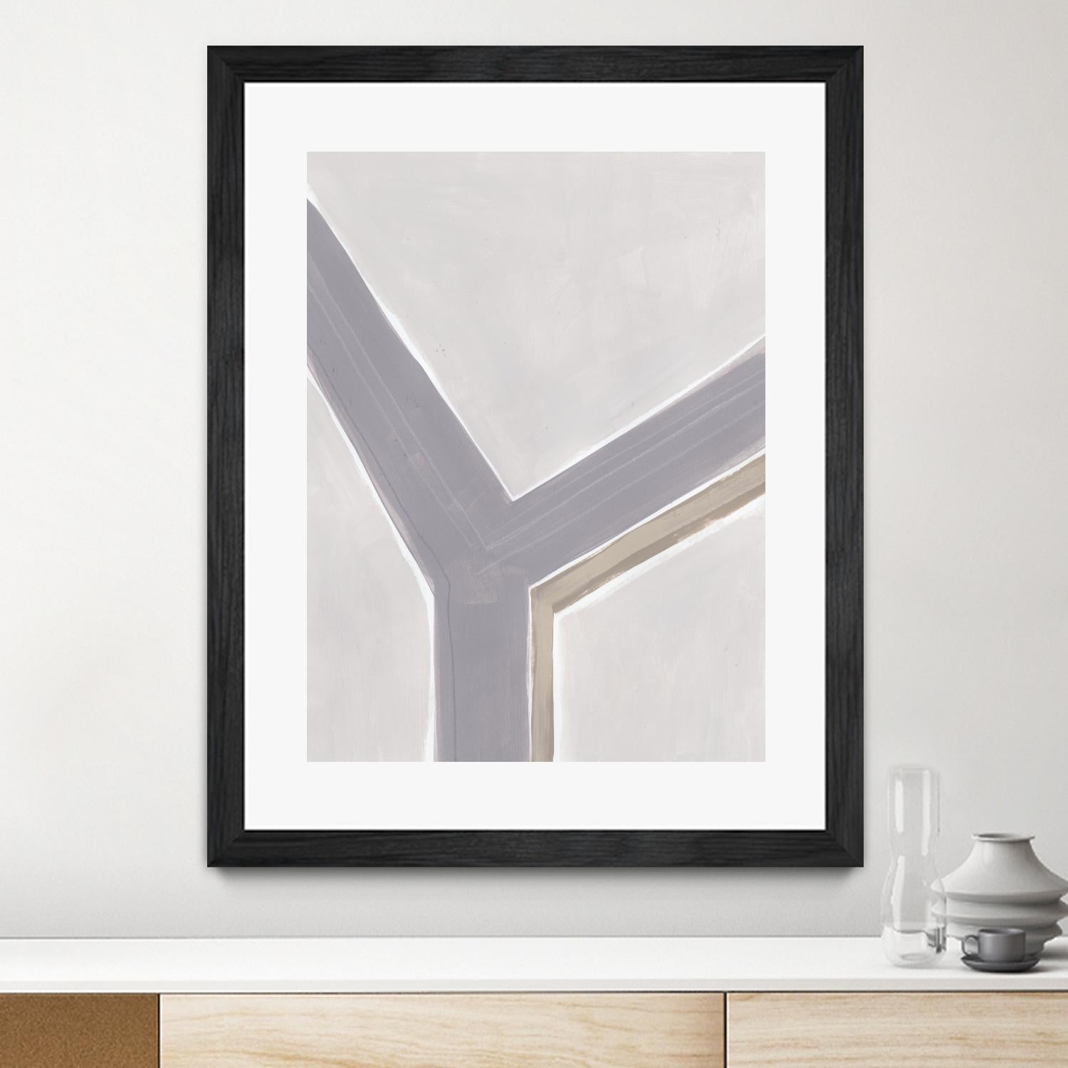 Neutral Impact I by June Erica Vess on GIANT ART - abstract