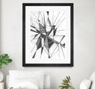 Symbol Imprint II by June Erica Vess on GIANT ART - black abstract