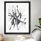 Symbol Imprint II by June Erica Vess on GIANT ART - black abstract