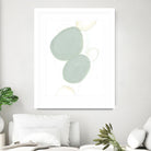 Implied Motif I by June Erica Vess on GIANT ART - green abstract