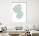 Implied Motif I by June Erica Vess on GIANT ART - green abstract