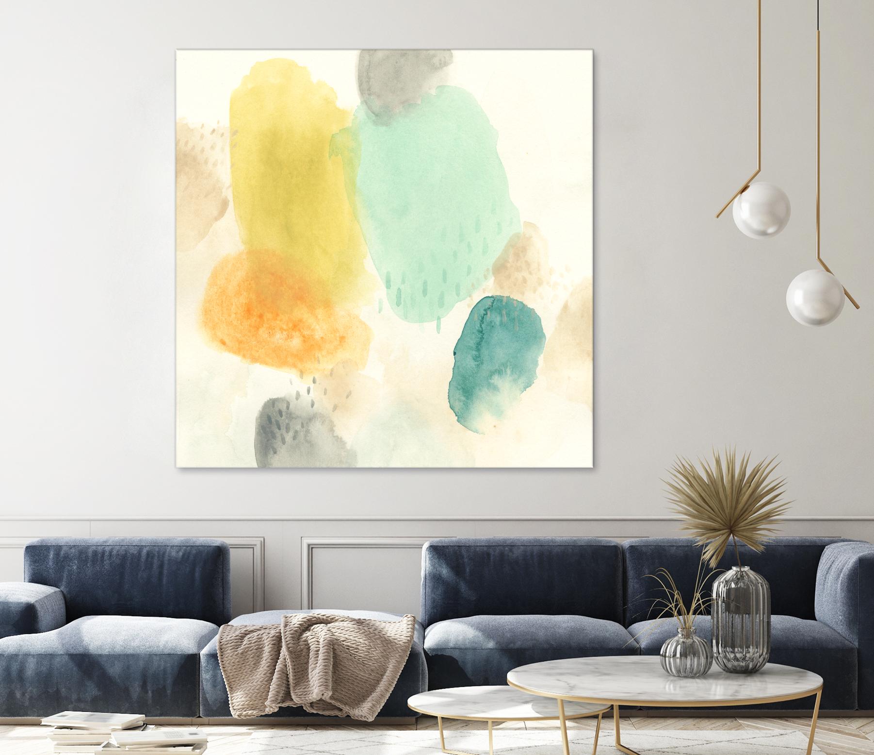 River Stones I by June Erica Vess on GIANT ART - abstract