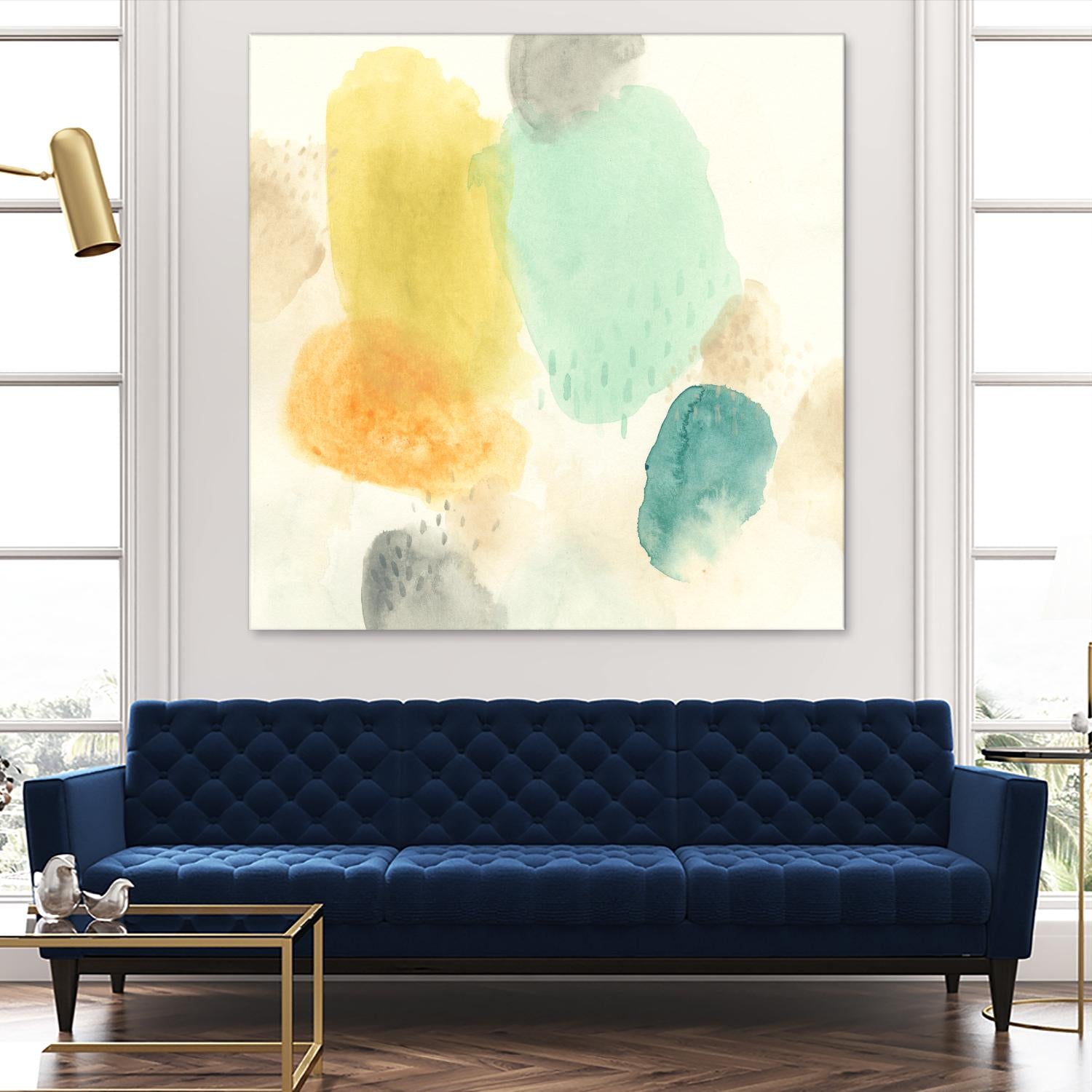 River Stones I by June Erica Vess on GIANT ART - abstract