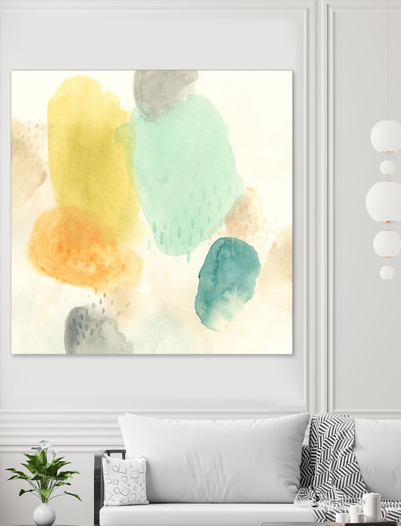 River Stones I by June Erica Vess on GIANT ART - abstract