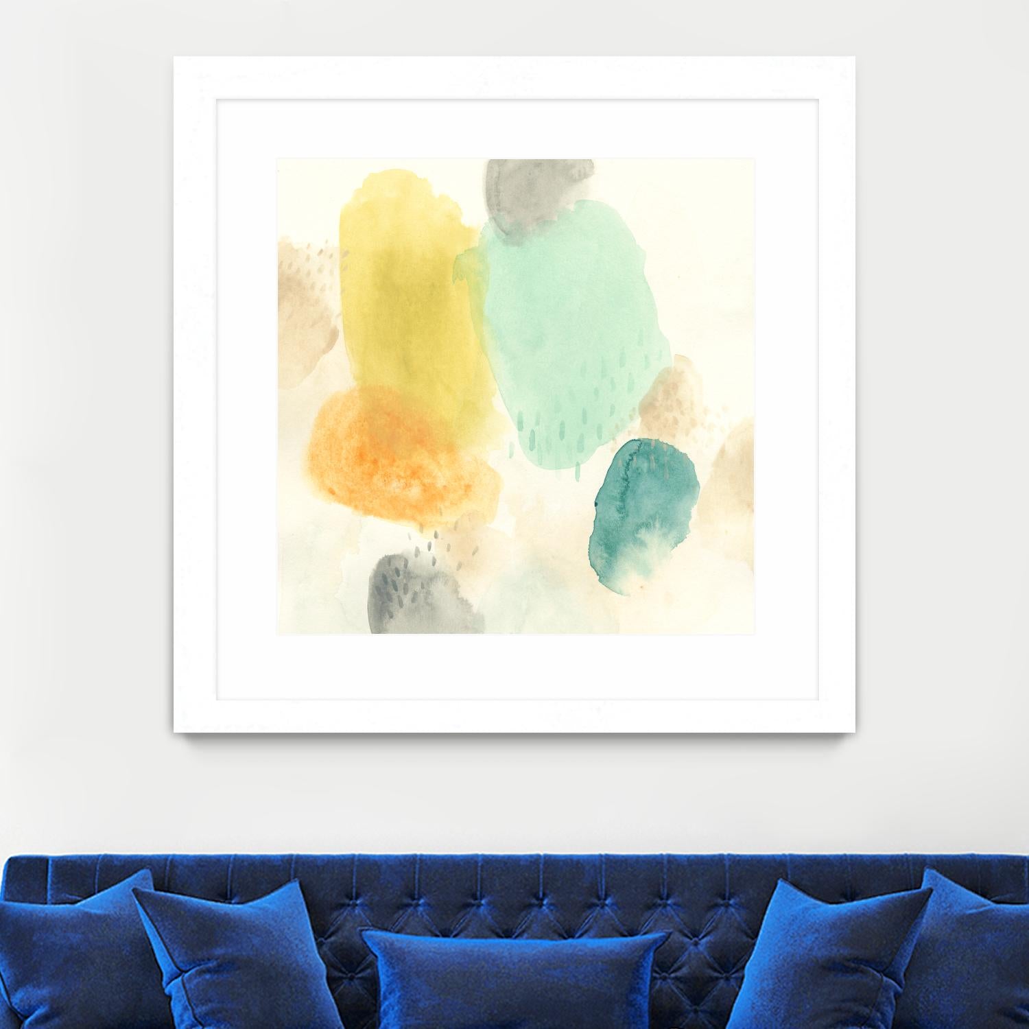 River Stones I by June Erica Vess on GIANT ART - abstract