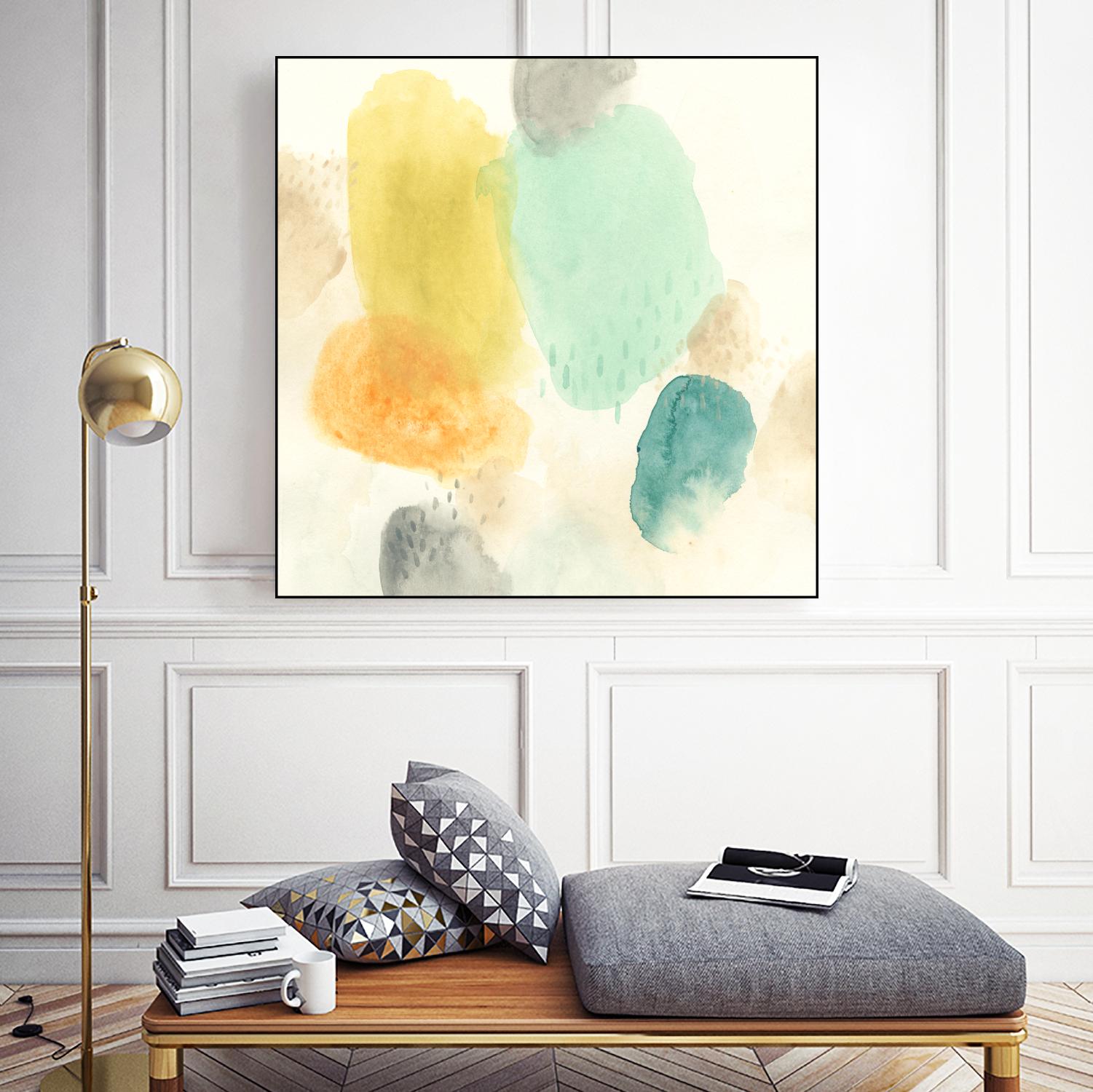 River Stones I by June Erica Vess on GIANT ART - abstract