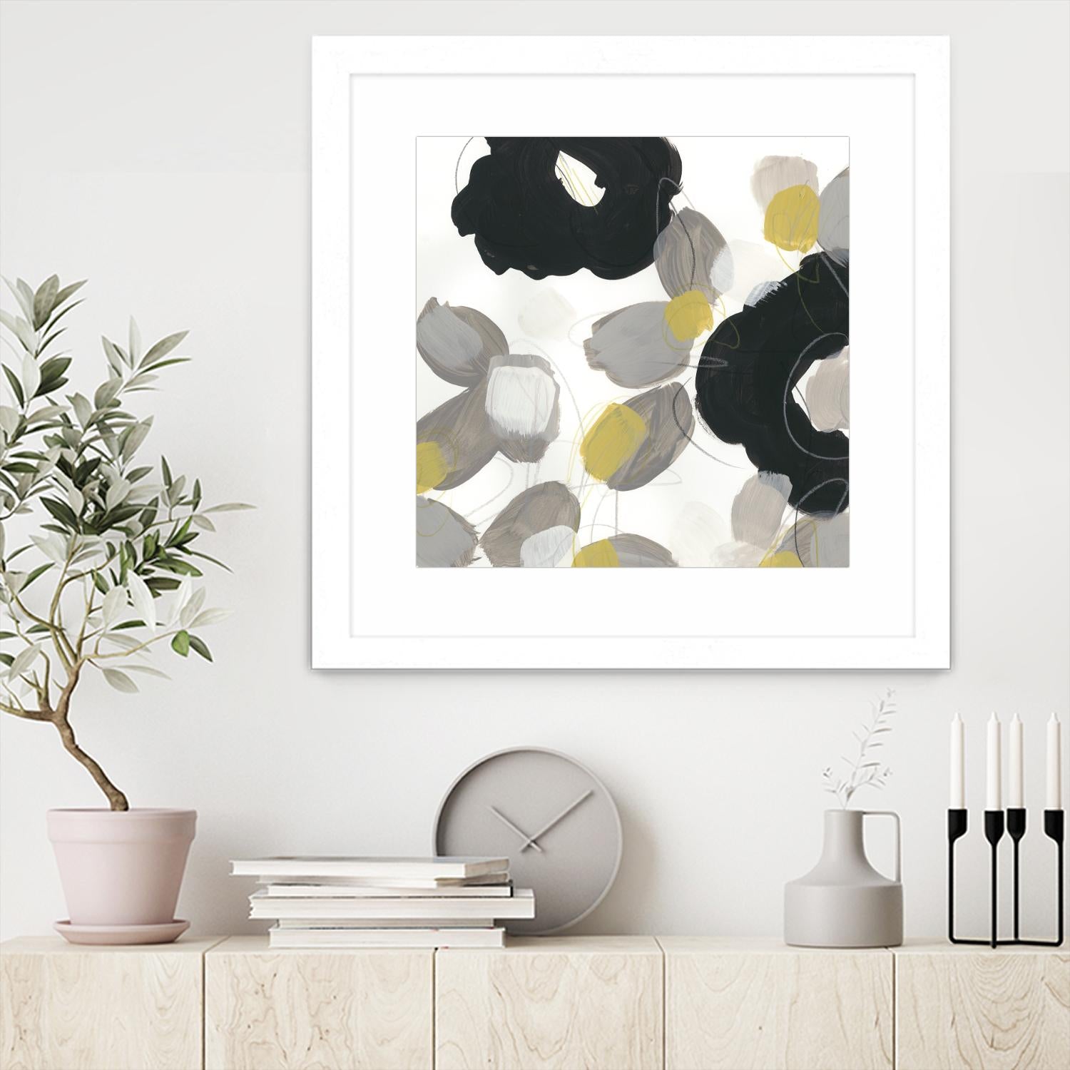 Kinetic Flora IV by June Erica Vess on GIANT ART - abstract