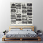 Stripe Block Prints I by Grace Popp on GIANT ART - black abstract