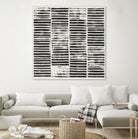 Stripe Block Prints I by Grace Popp on GIANT ART - black abstract