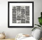 Stripe Block Prints I by Grace Popp on GIANT ART - black abstract