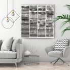Stripe Block Prints II by Grace Popp on GIANT ART - black abstract