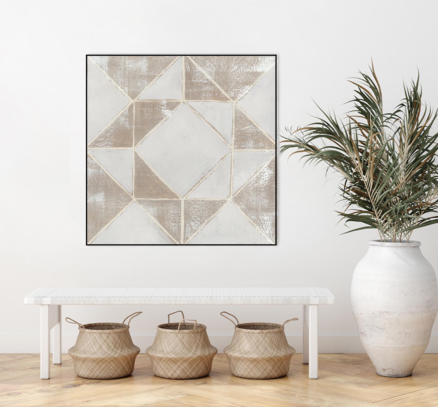 Geometric Veil I by Grace Popp on GIANT ART - abstract