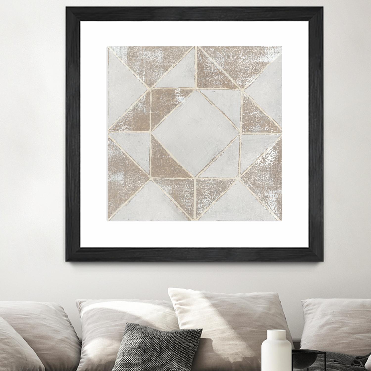 Geometric Veil I by Grace Popp on GIANT ART - abstract