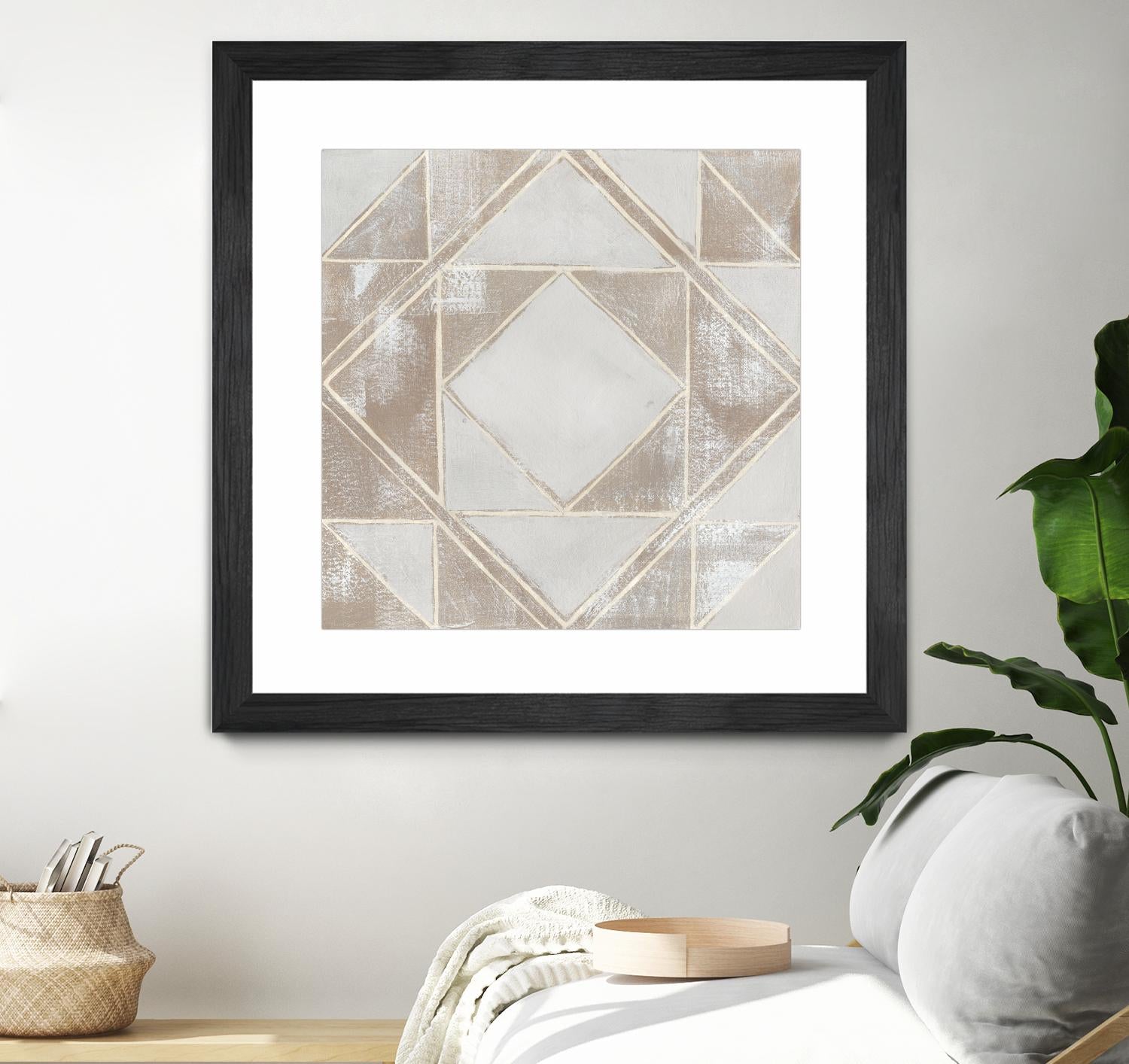 Geometric Veil II by Grace Popp on GIANT ART - abstract