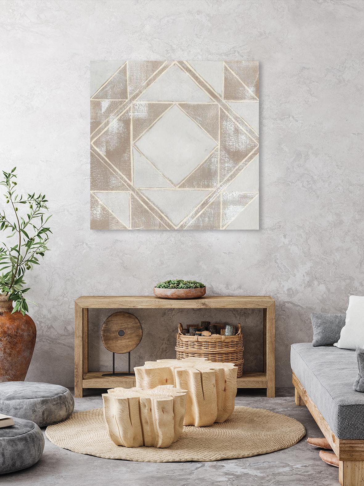 Geometric Veil II by Grace Popp on GIANT ART - abstract