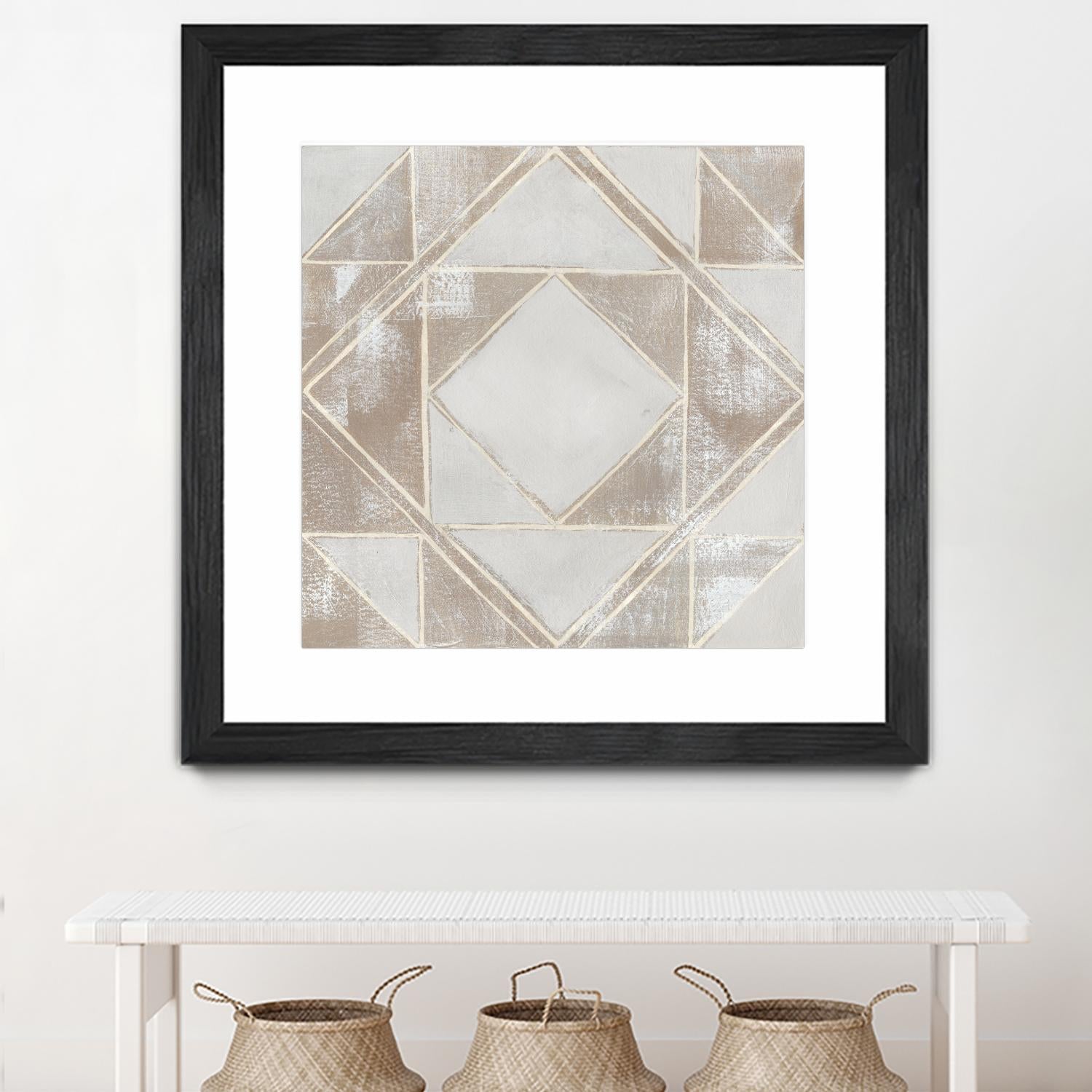Geometric Veil II by Grace Popp on GIANT ART - abstract