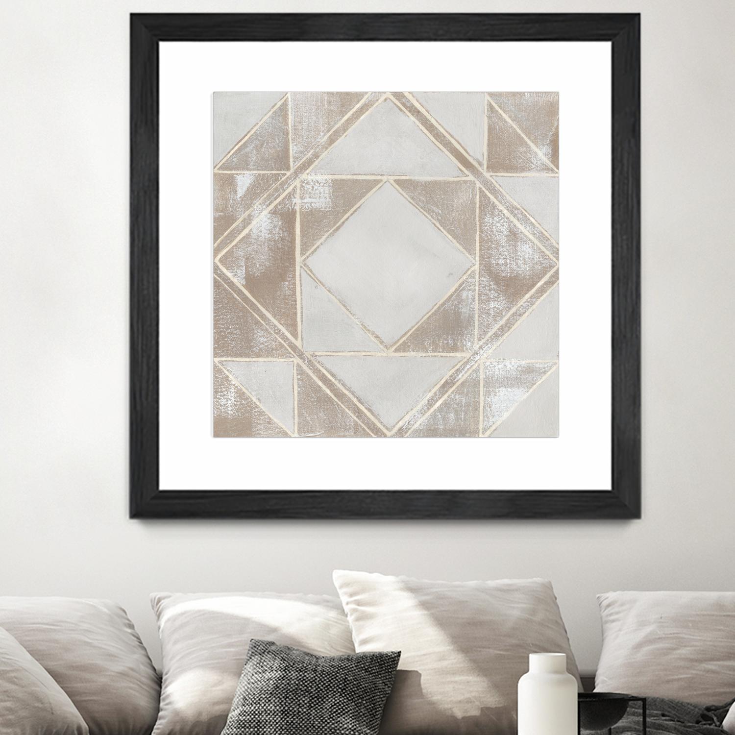 Geometric Veil II by Grace Popp on GIANT ART - abstract