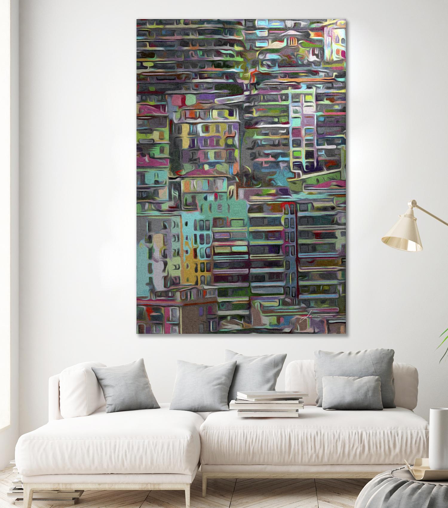 Stack II by James Burghardt on GIANT ART - abstract