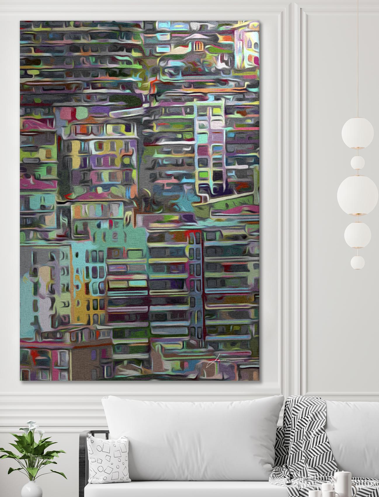 Stack II by James Burghardt on GIANT ART - abstract