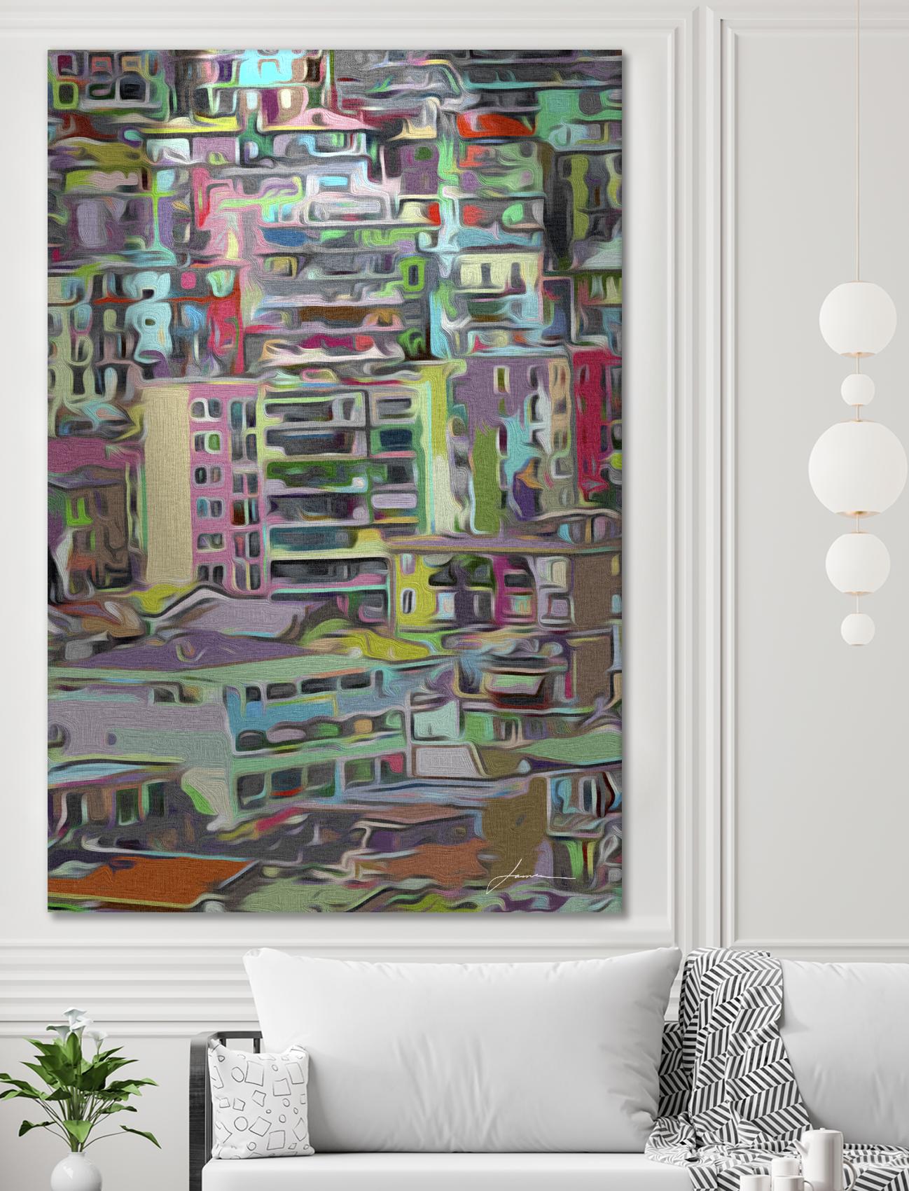 Stack III by James Burghardt on GIANT ART - abstract