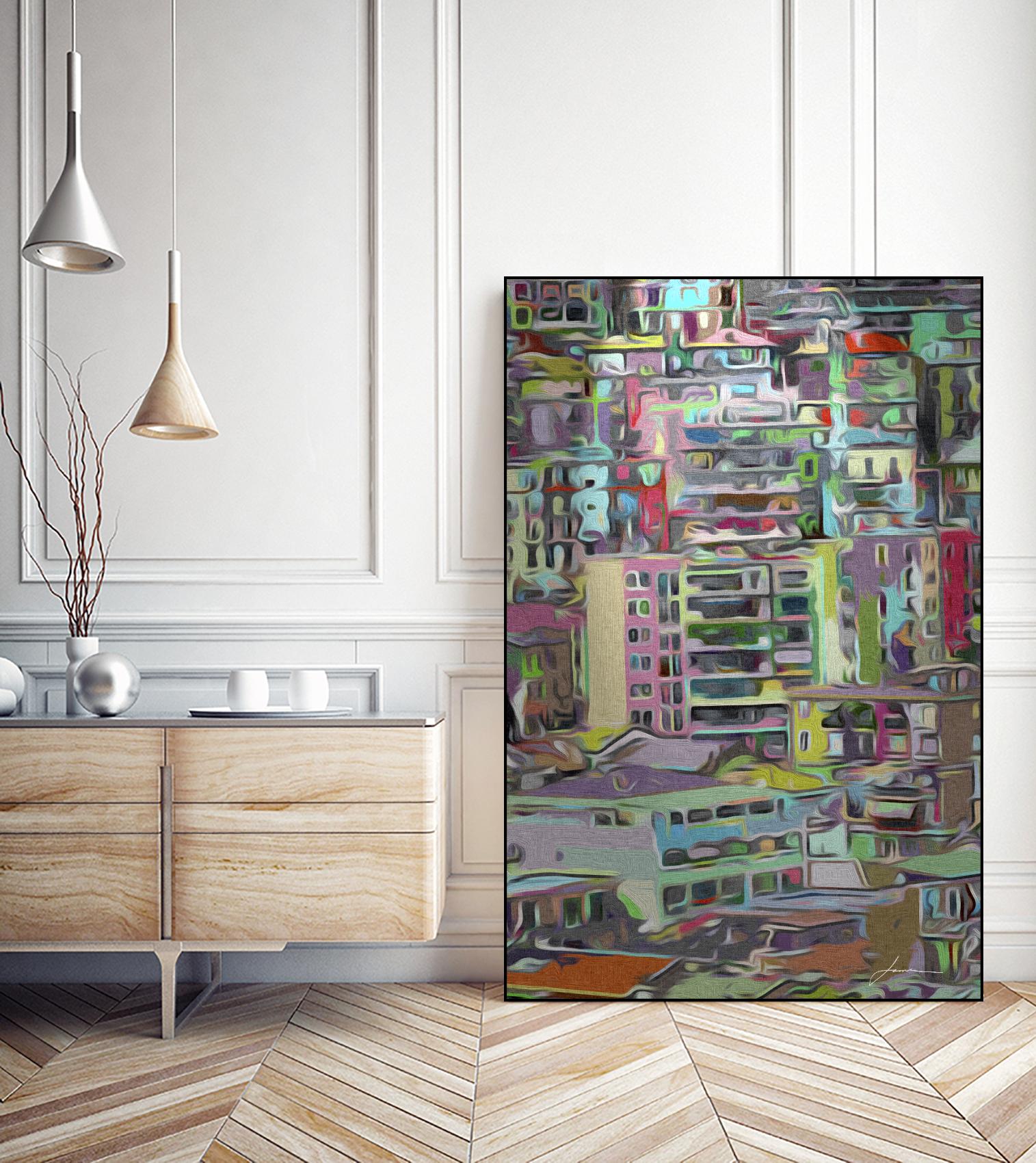 Stack III by James Burghardt on GIANT ART - abstract