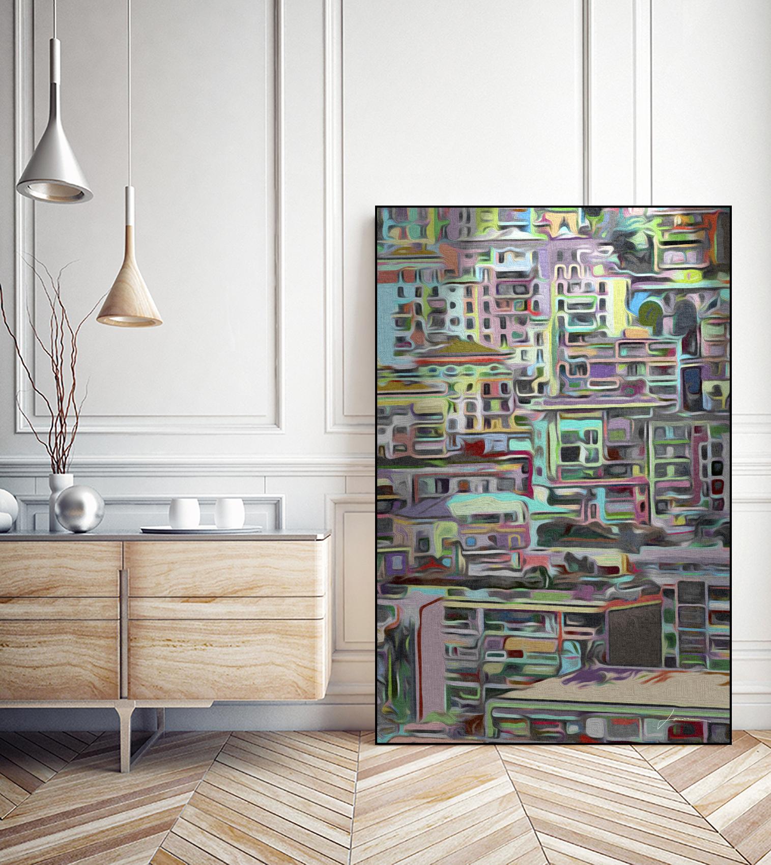 Stack IV by James Burghardt on GIANT ART - abstract