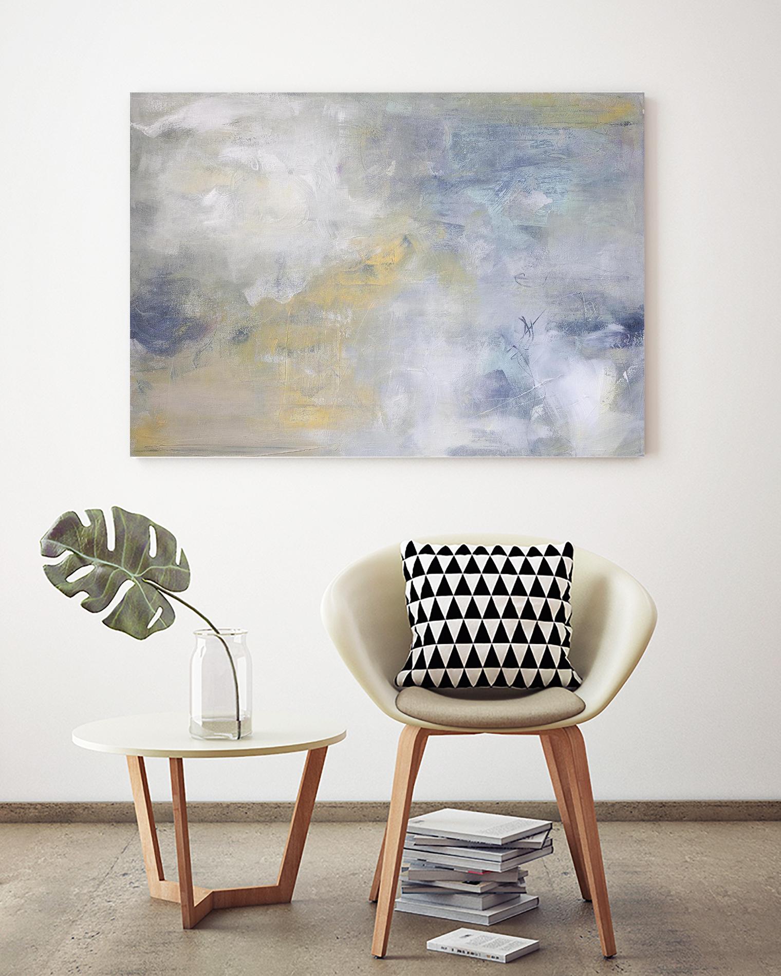 Windswept II by Julia Contacessi on GIANT ART - blue abstract