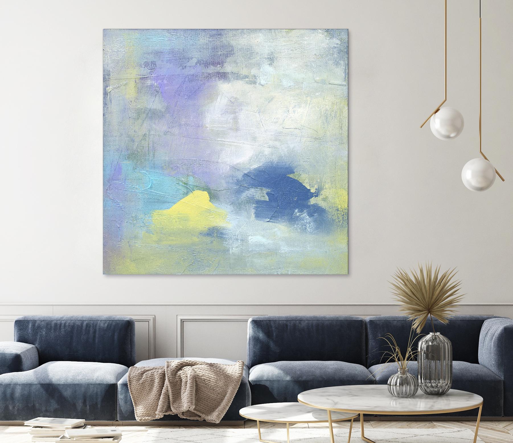 Zest & Jam I by Julia Contacessi on GIANT ART - blue abstract