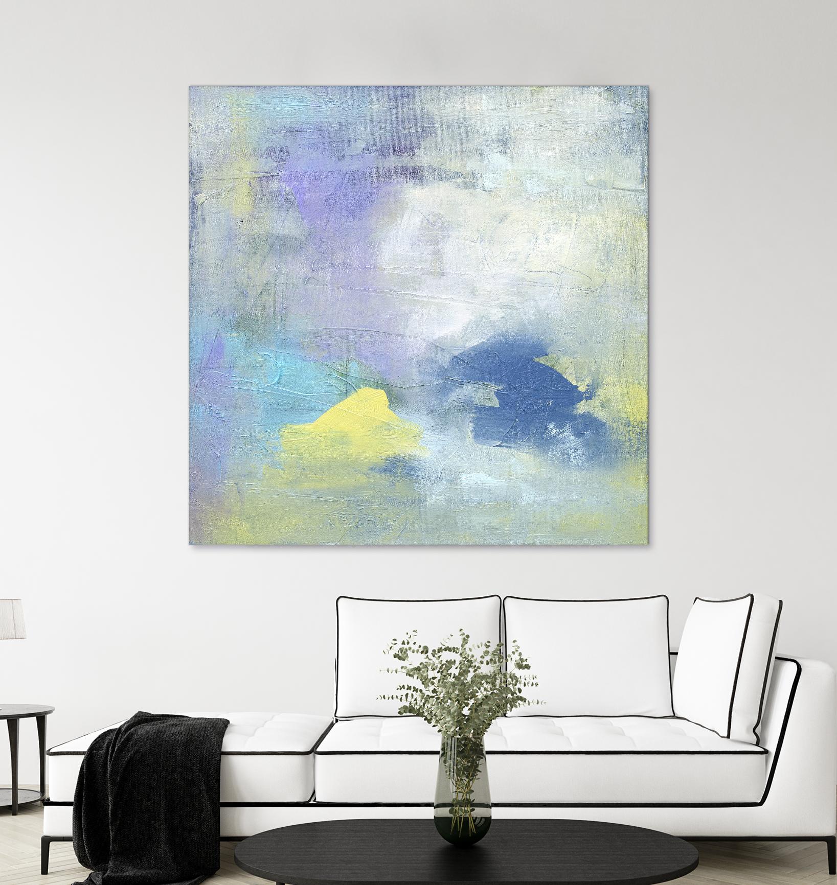 Zest & Jam I by Julia Contacessi on GIANT ART - blue abstract