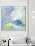 Zest & Jam I by Julia Contacessi on GIANT ART - blue abstract