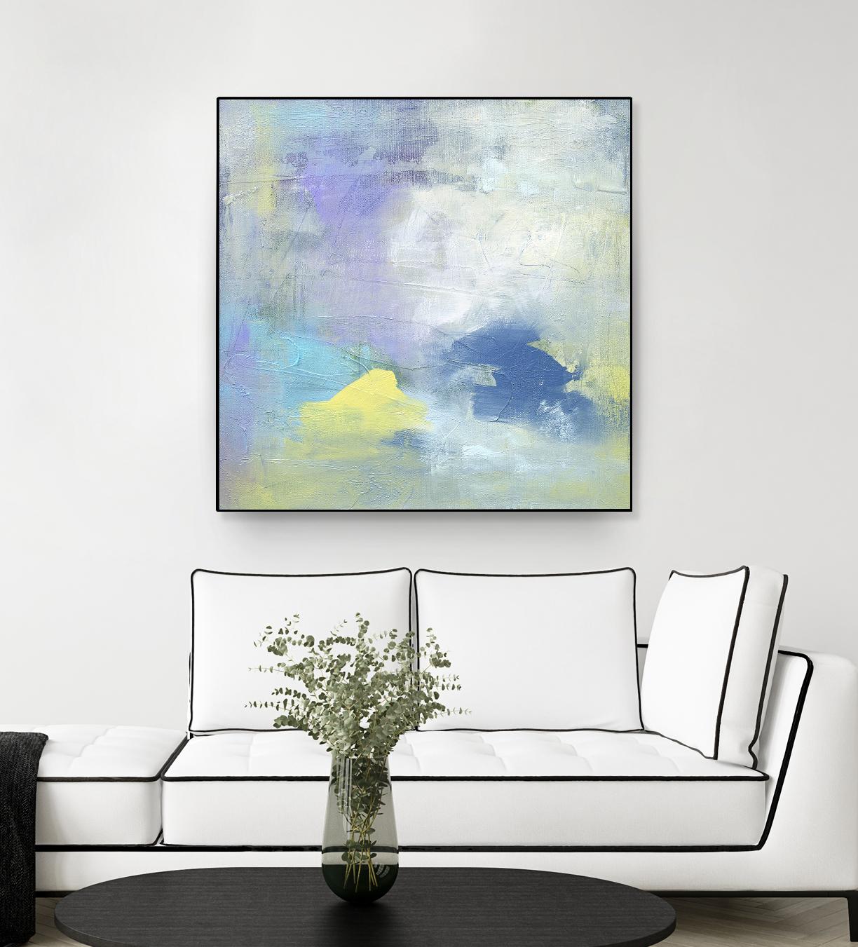 Zest & Jam I by Julia Contacessi on GIANT ART - blue abstract