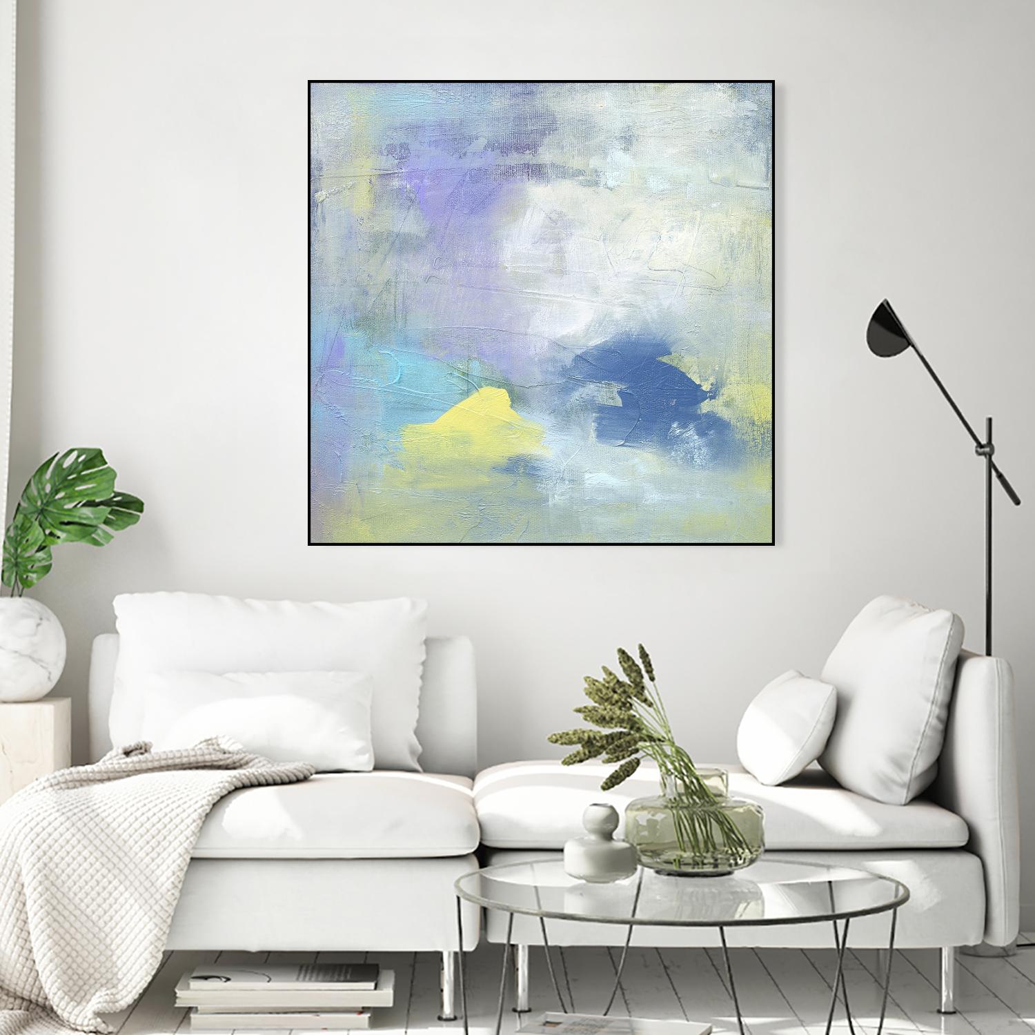 Zest & Jam I by Julia Contacessi on GIANT ART - blue abstract